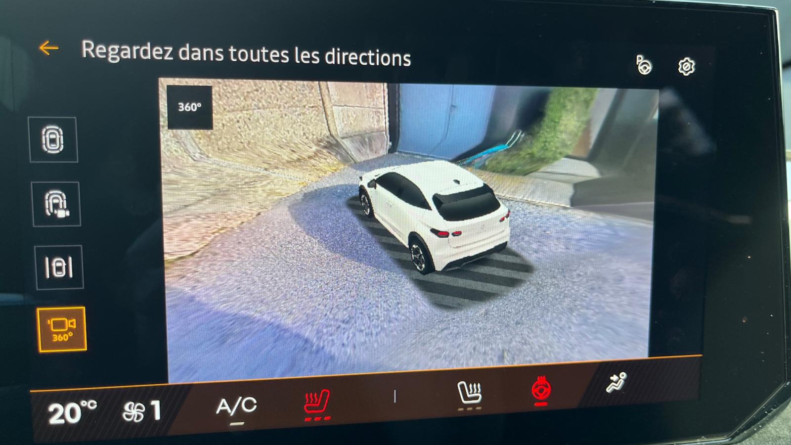 Vue 8 de Renault Clio VI E-Tech 160 Hybride ESPRIT ALPINE 360° HiFi Hiver Bleu Iron