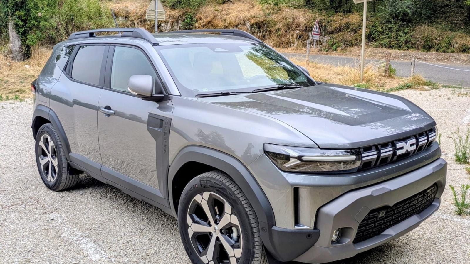 Vue 3 de Dacia DUSTER ECO G 120cv JOURNEY Gris schiste